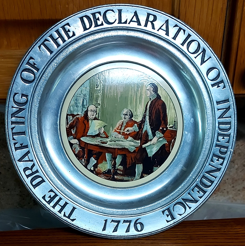 Wilton Declaration of Independence patriotic metal